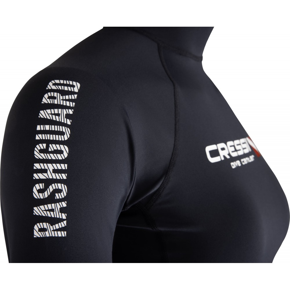 - DIVE CENTER LADY RASH GUARD LONG/SL BLACK XS/1 (36)