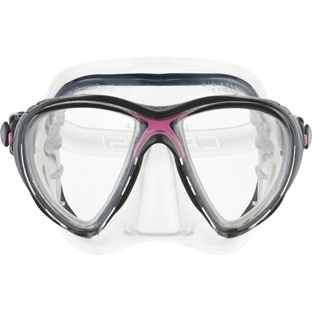 - BIG EYES EVOLUTION MASK SIL CLEAR/FRAME PINK