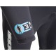 - MOREA LADY MONOPIECE WETSUIT BLACK/TURQUOISE 3mm L/4