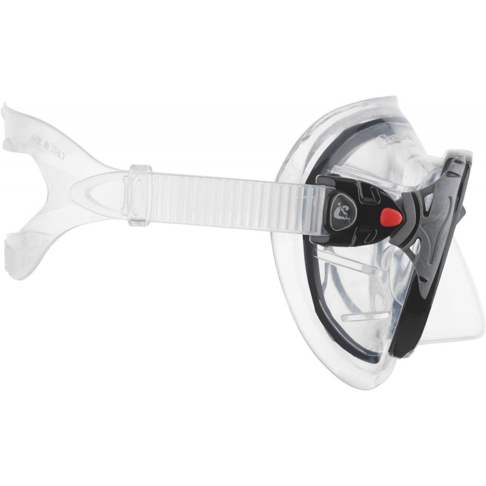 - BIG EYES EVOLUTION MASK SIL CLEAR/FRAME RED