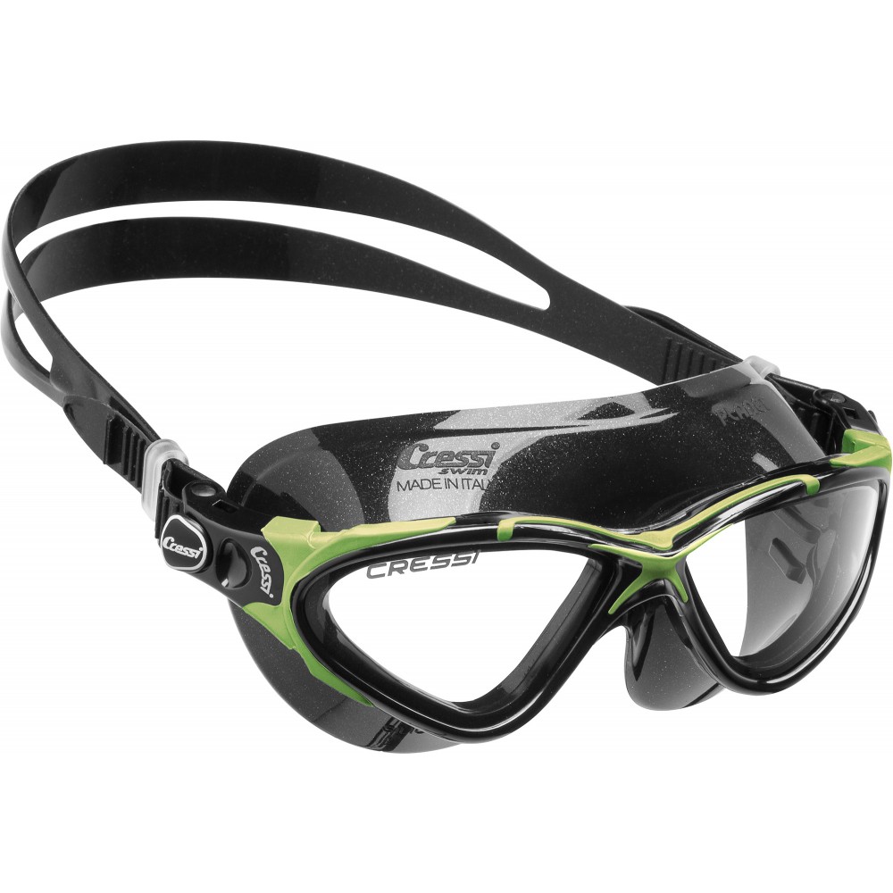 - PLANET GOGGLES SIL BLACK/FRAME LIME BLACK