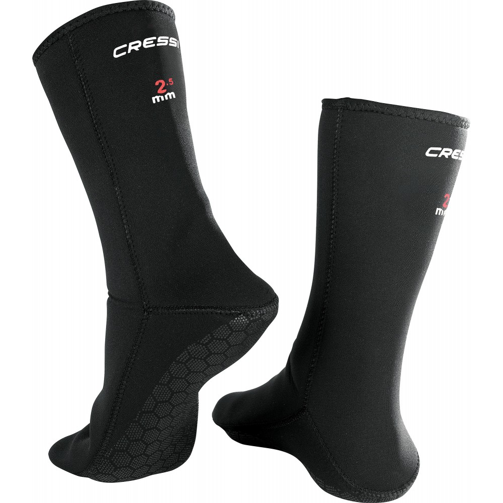 - ORATA SOCKS BLACK 2.5mm L
