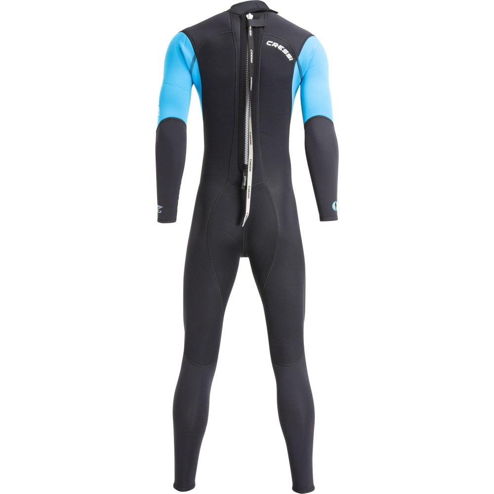 - MOREA LADY MONOPIECE WETSUIT BLACK/TURQUOISE 3mm L/4