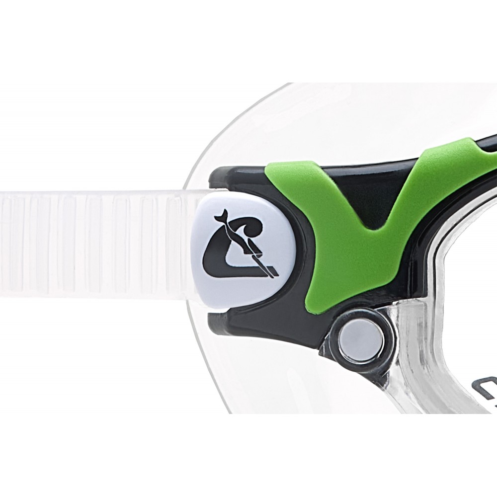 - SKYLIGHT GOGGLES SIL CLEAR/FRAME BLACK LIME