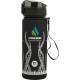 - H2O FROSTED OCTOPUS WATER BOTTLE 600 ml BLACK