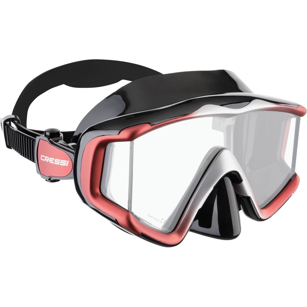 - LIBERTY TRISIDE SPE MASK BLACK-RUBY/SILVER