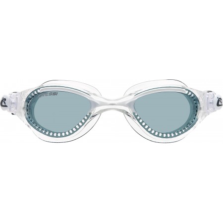 FLASH GOGGLES CLEAR/FRAME CLEAR WHITE SMOKED LENS