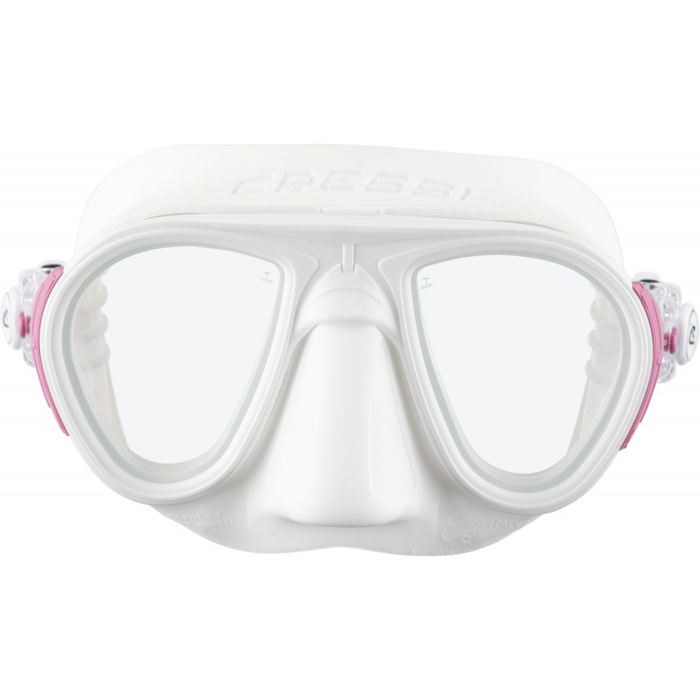 - CALIBRO MASK SIL WHITE/FRAME PINK