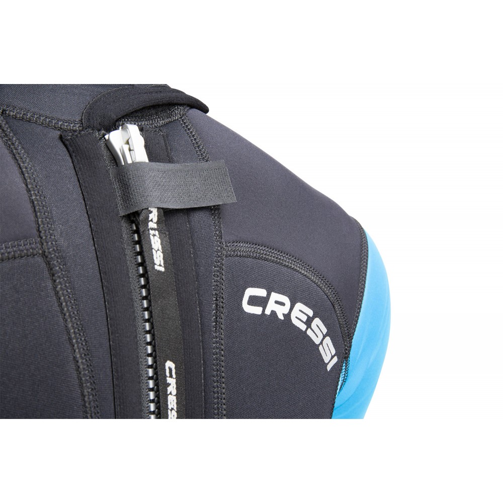 - MOREA LADY MONOPIECE WETSUIT BLACK/TURQUOISE 3mm L/4
