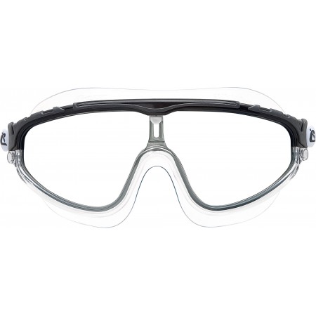 SKYLIGHT GOGGLES SIL CLEAR/FRAME BLACK GREY MIRRORED LENS