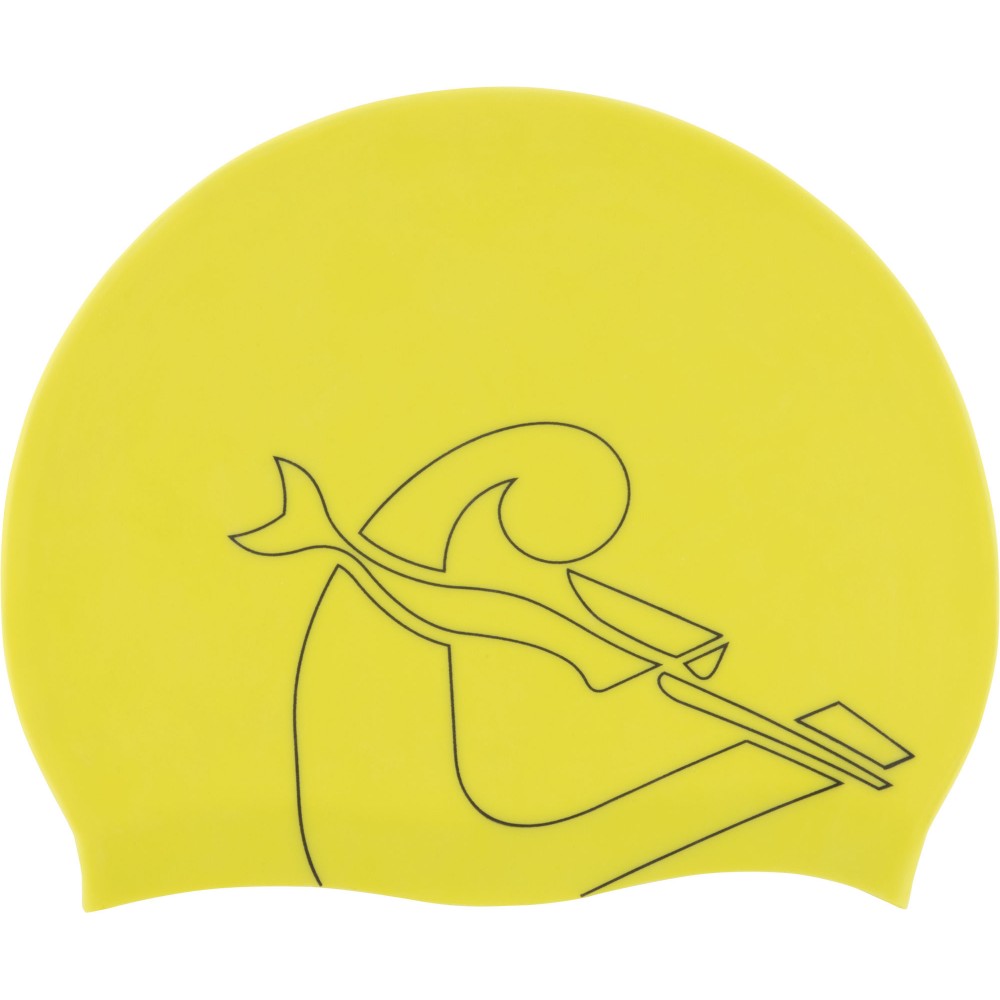 - EDDIE SWIM CAP YELLOW/BLACK