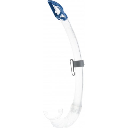 MEXICO SNORKEL SIL. CLEAR/TUBE BLUE