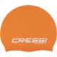- EDDIE SWIM CAP ORANGE/WHITE