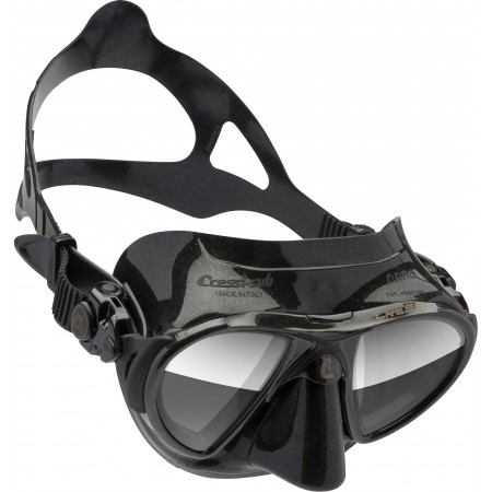 NANO MASK BLACK/BLACK SPECTRA MIRRORED LENS SILVER