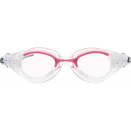 FLASH COMPACT GOGGLES CLEAR/CLEAR PINK