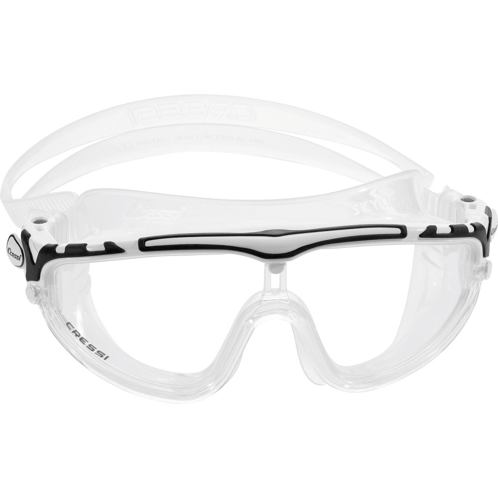 - SKYLIGHT GOGGLES SIL CLEAR/FRAME WHITE BLACK