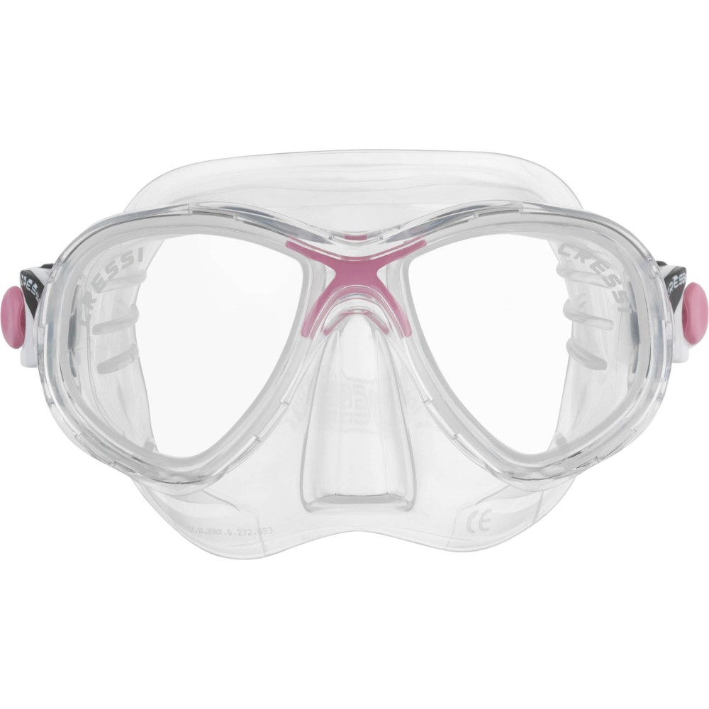- MAREA JR MASK SIL CLEAR PINK