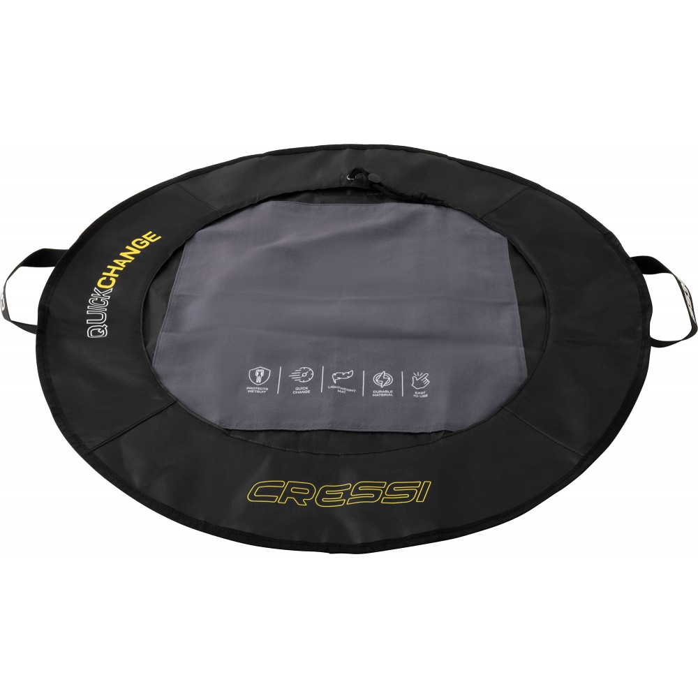 - QUICKCHANGING MAT BLACK/YELLOW