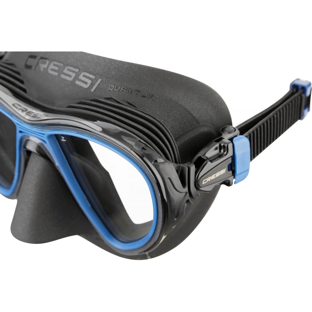 - QUANTUM MASK BLACK/BLUE