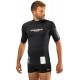 - DIVE CENTER MAN RASH GUARD SHORT/SL BLACK 2XL/6 (56)