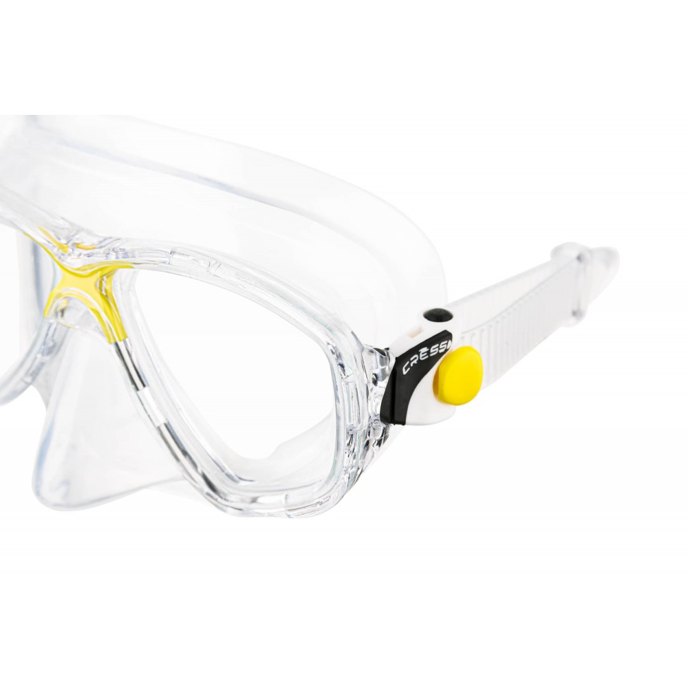 - MAREA MASK SIL CLEAR/YELLOW