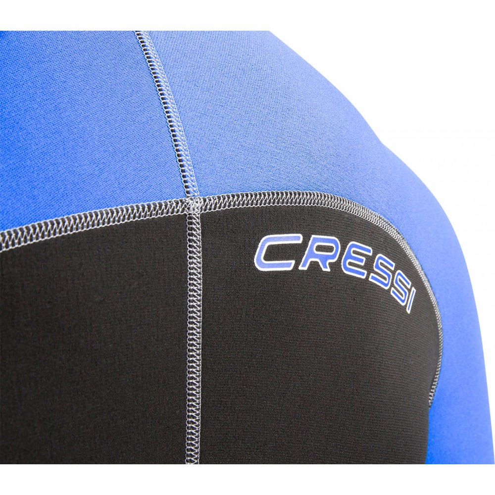 - LIDO MAN SHORTY WETSUIT BLACK/BLUE 2mm M/3