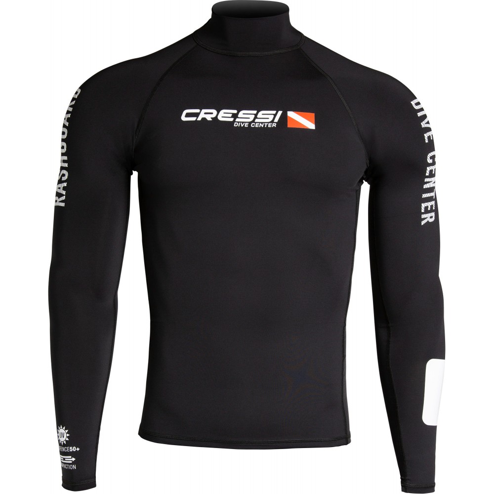 - DIVE CENTER MAN RASH GUARD LONG/SL BLACK L/4 (52)