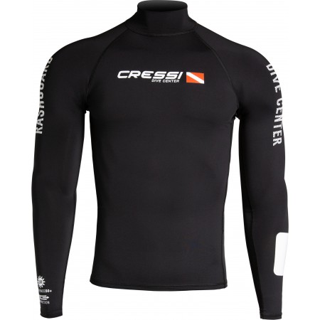 DIVE CENTER MAN RASH GUARD LONG/SL BLACK XL/5 (54)