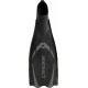 - PLUMA FINS BLACK/SILVER 39/40 (5.5/6.5)