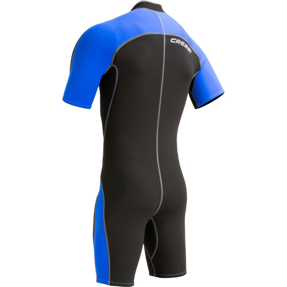 - LIDO MAN SHORTY WETSUIT BLACK/BLUE 2mm M/3