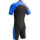 - LIDO MAN SHORTY WETSUIT BLACK/BLUE 2mm M/3