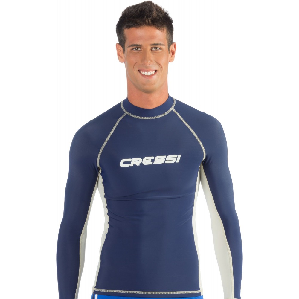 - RASH GUARD MAN LONG/SL BLUE XXL/6 (56)