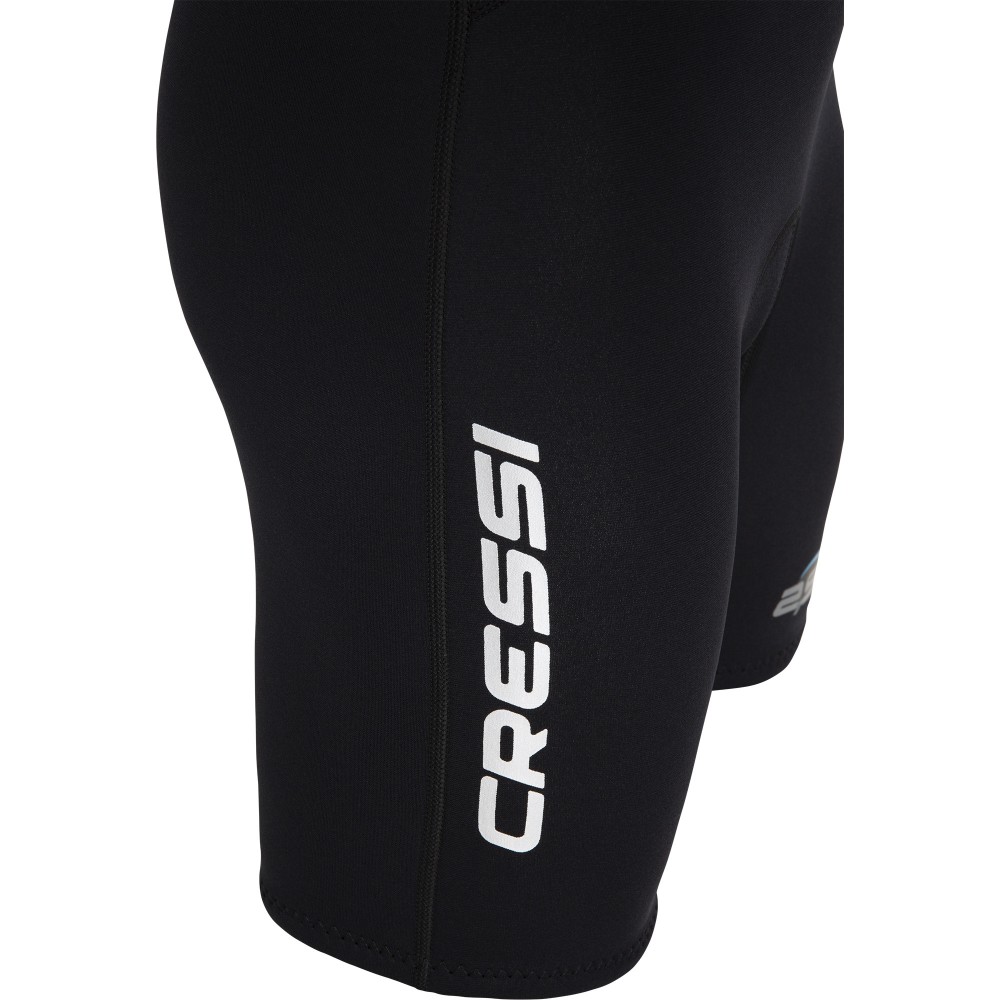 - MED X LADY SHORTY WETSUIT BLACK/LIGHT BLUE/GREY 2.5mm 2XL/6