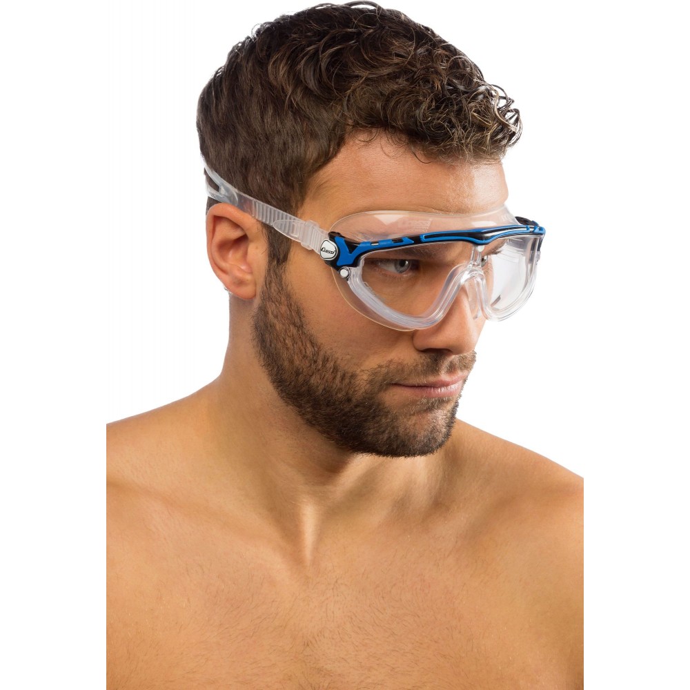- SKYLIGHT GOGGLES SIL CLEAR/FRAME WHITE BLUE
