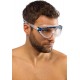 - SKYLIGHT GOGGLES SIL CLEAR/FRAME WHITE BLUE