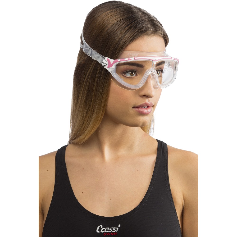 - SKYLIGHT GOGGLES SIL CLEAR/FRAME WHITE PINK