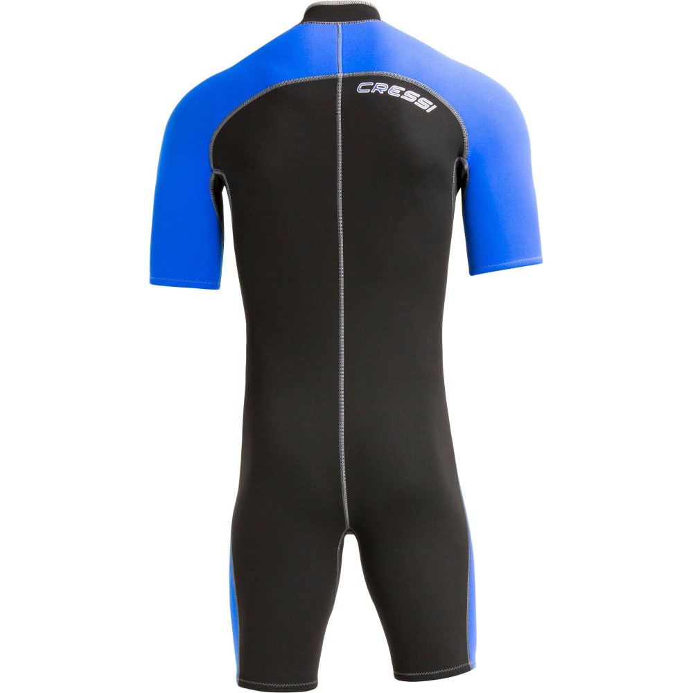 - LIDO MAN SHORTY WETSUIT BLACK/BLUE 2mm M/3