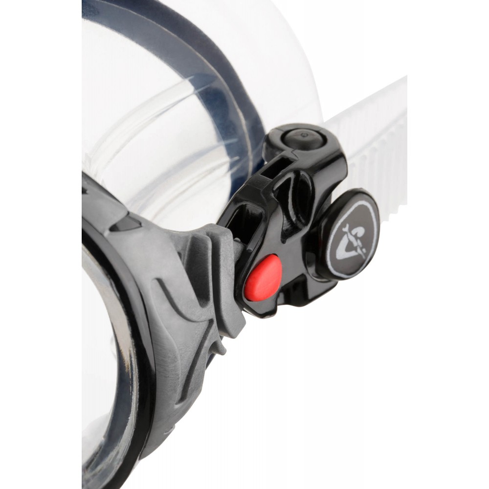 - BIG EYES EVOLUTION MASK SIL CLEAR/FRAME RED