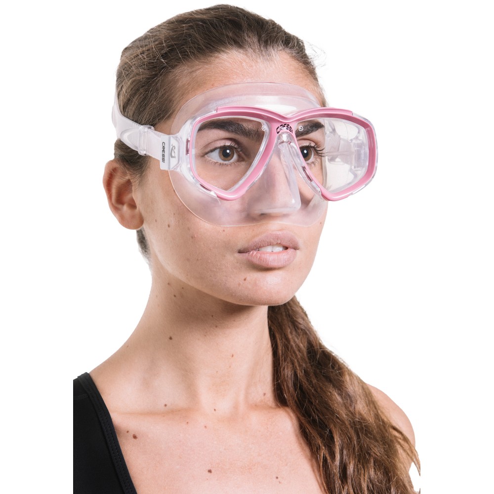 - PERLA MASK CLEAR/PINK
