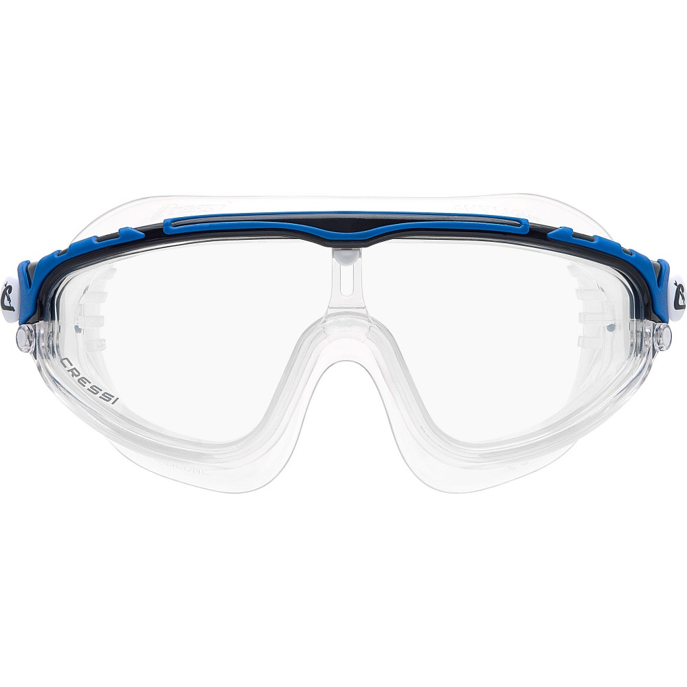 - SKYLIGHT GOGGLES SIL CLEAR/FRAME BLACK BLUE