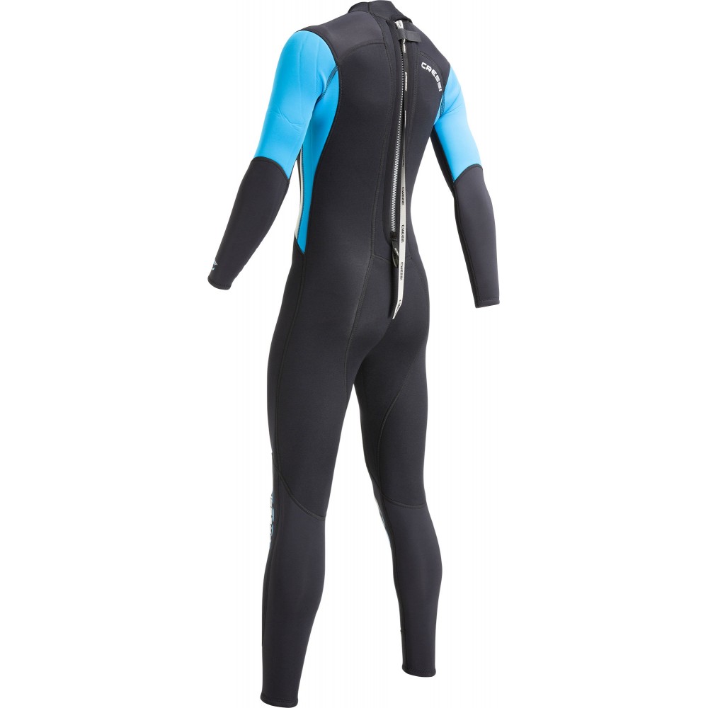 - MOREA LADY MONOPIECE WETSUIT BLACK/TURQUOISE 3mm L/4