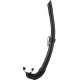 - CORSICA SNORKEL SIL. BLACK/TUBE BLACK