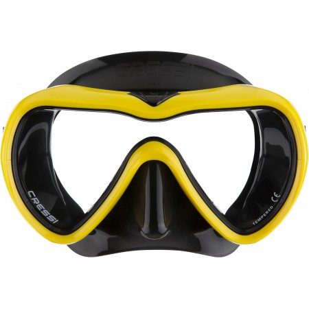 A1 MASK BLACK/YELLOW CLEAR LENS ANTI FOG