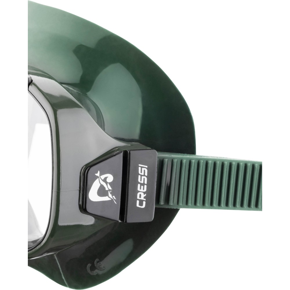 - PERLA MASK SIL GREEN/FRAME BLACK