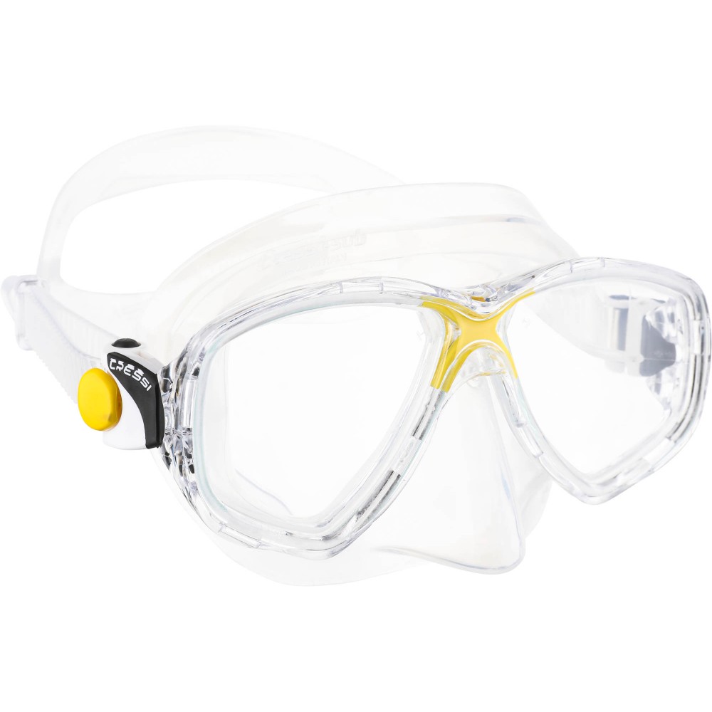 - MAREA MASK SIL CLEAR/YELLOW