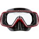 - SIRENA MASK SIL BLACK/FRAME RED