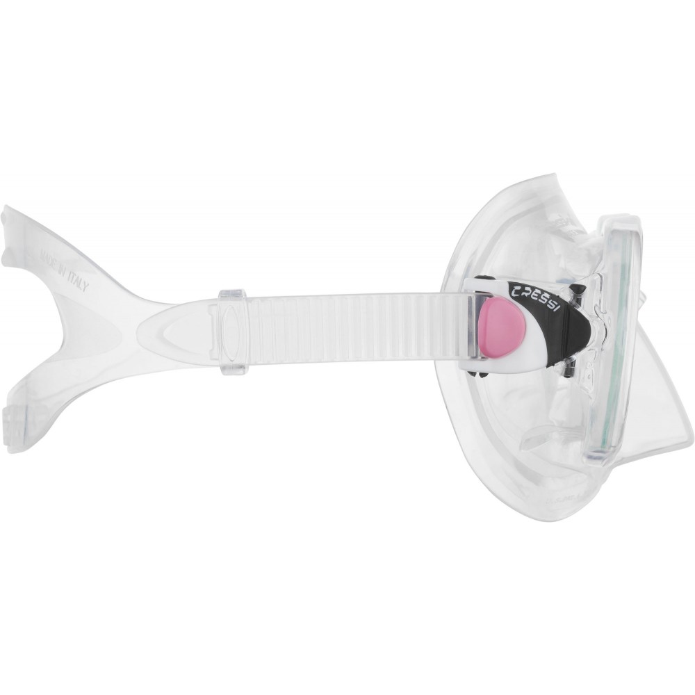 - MAREA JR MASK SIL CLEAR PINK