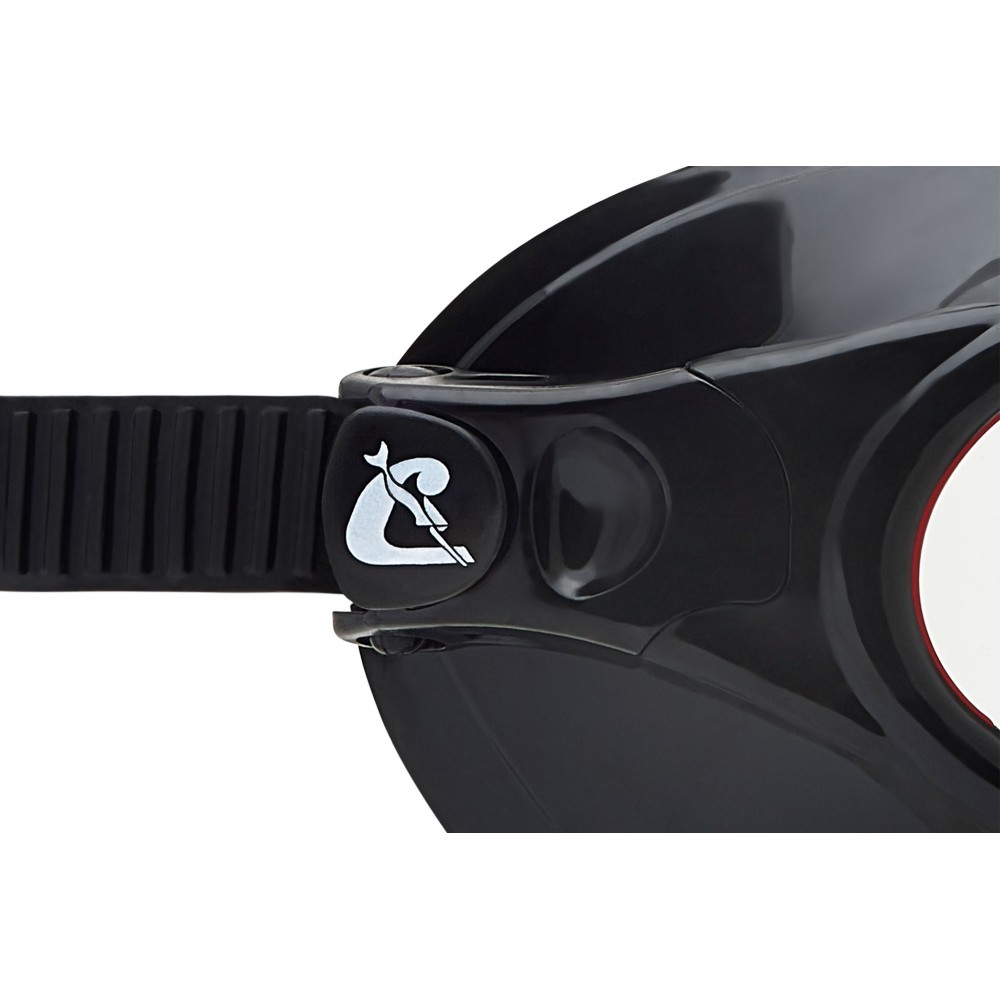 - COBRA XP GOGGLES BLACK/BLACK/RED