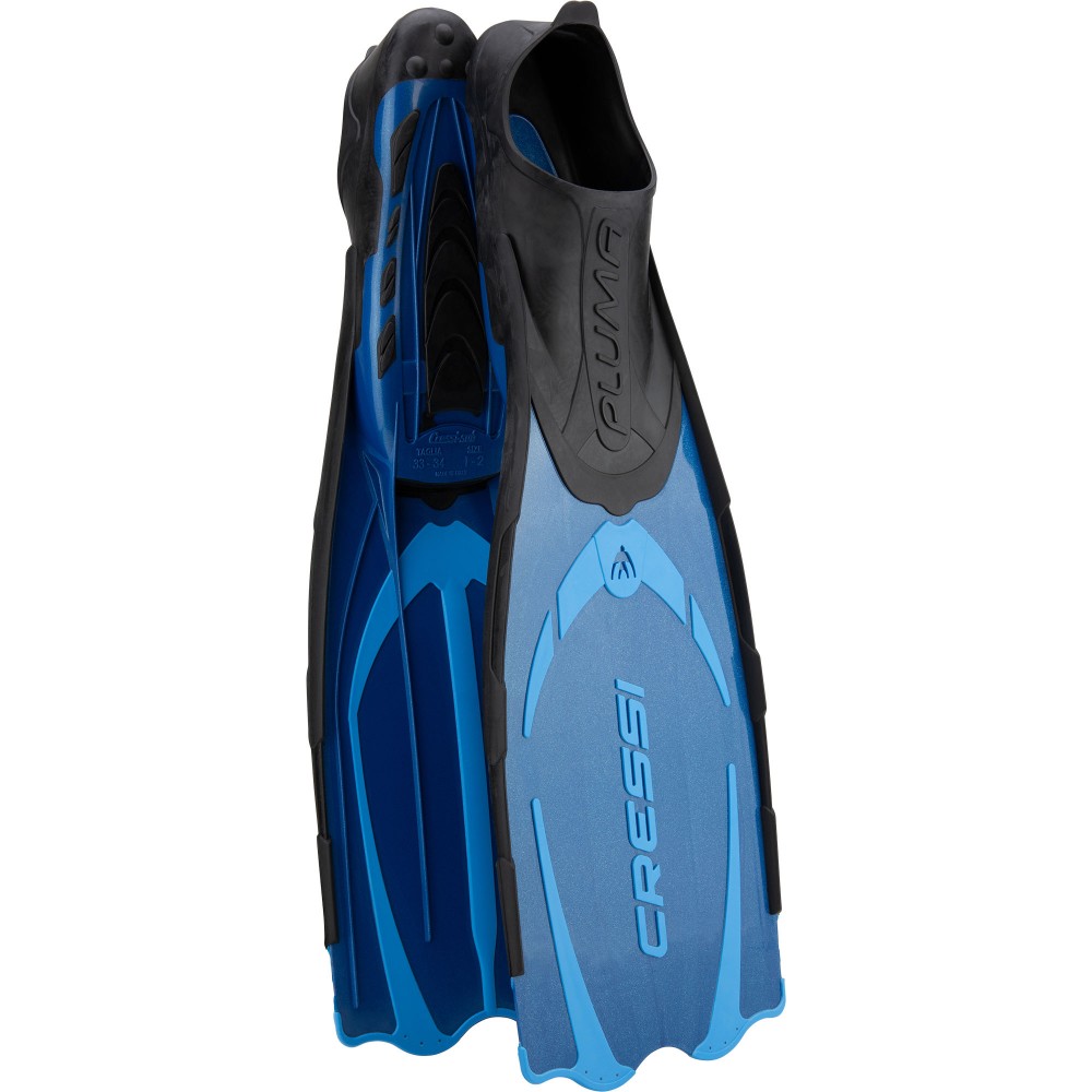 - PLUMA FINS BLUE/AZURE 39/40 (5,5/6,5)