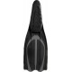 - PLUMA FINS BLACK/SILVER 39/40 (5.5/6.5)